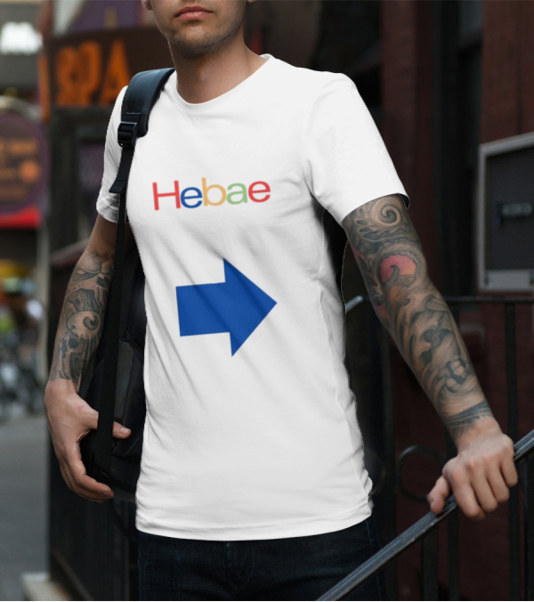 Cursed Couple’s Hebae Shebae Google Arrow T-Shirt