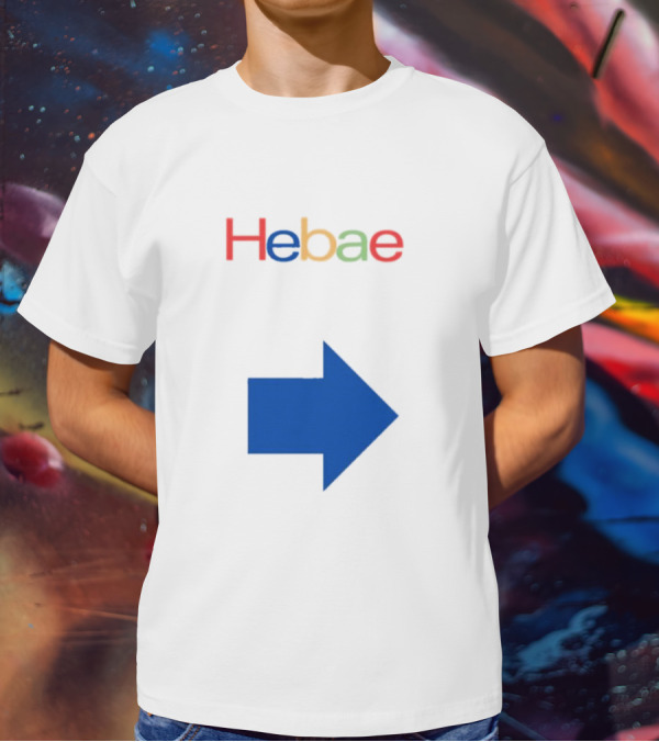 Cursed Couple’s Hebae Shebae Google Arrow T-Shirt