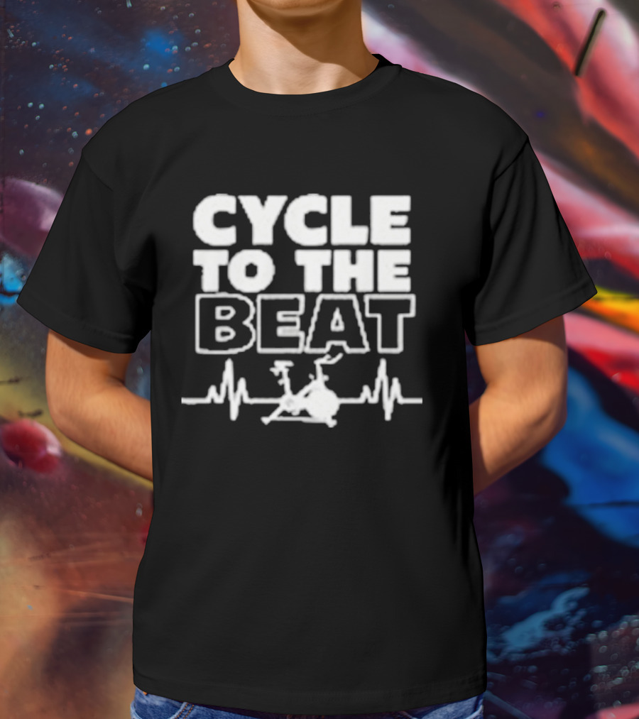 Cycle To The Beat Cardio Rhythm Exercise Bike T-Shirt