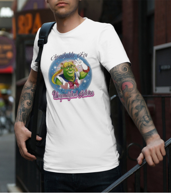 Available Ogre For Unqualified Advice Sailor Moon T-Shirt