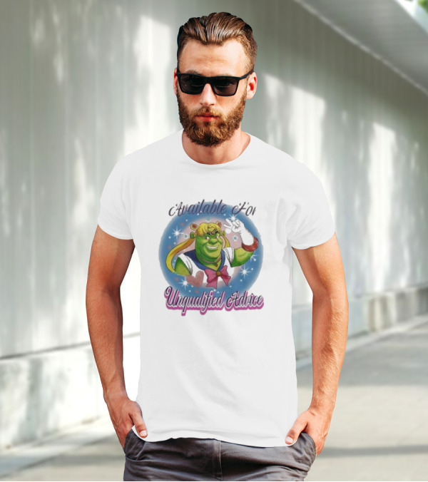 Available Ogre For Unqualified Advice Sailor Moon T-Shirt