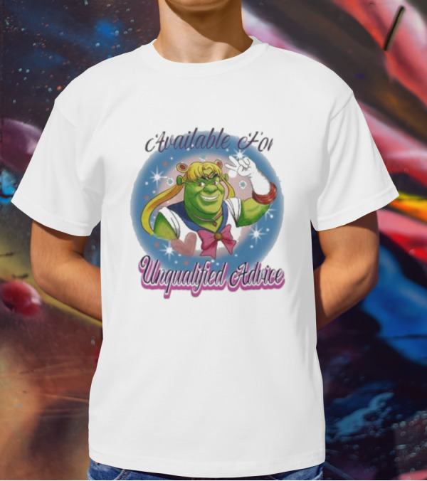 Available Ogre For Unqualified Advice Sailor Moon T-Shirt