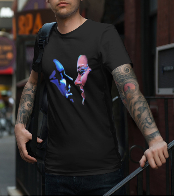 Black Karma Jojo Siwa Face Profile Contrast T-Shirt