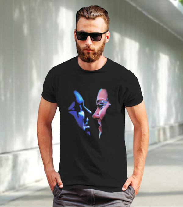 Black Karma Jojo Siwa Face Profile Contrast T-Shirt