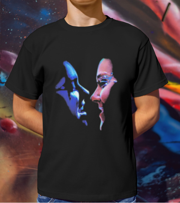 Black Karma Jojo Siwa Face Profile Contrast T-Shirt