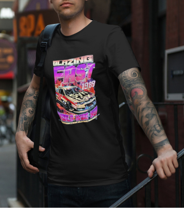 Blazing Fast 1989 Syntax Racing World Wide Web HTML Car T-Shirt
