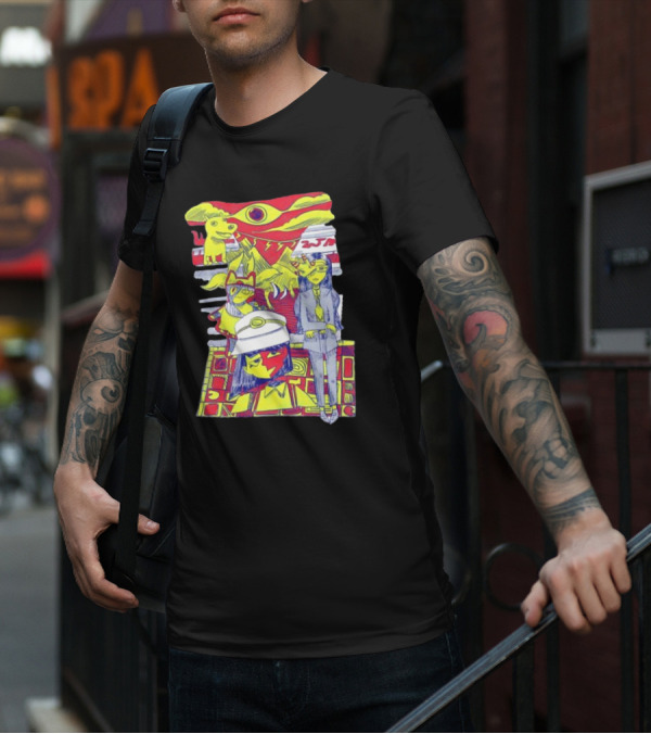 ENA Blood Hub Characters Gaming T-Shirt