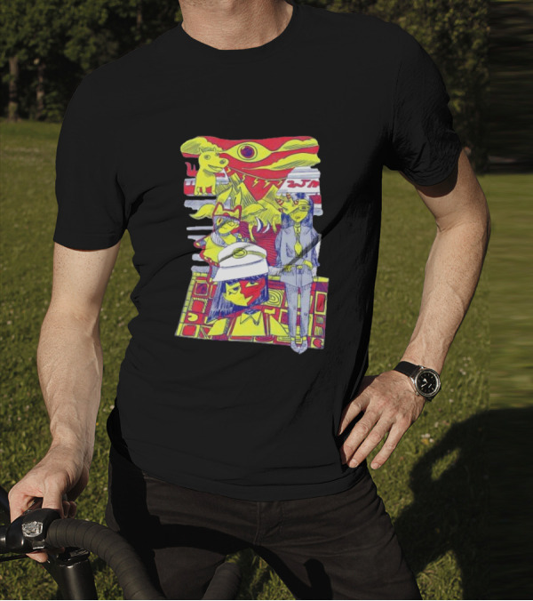 ENA Blood Hub Characters Gaming T-Shirt
