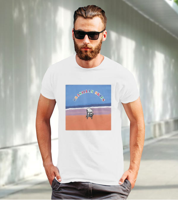 Brasilian Skies Snoopy Beach Scene T-Shirt