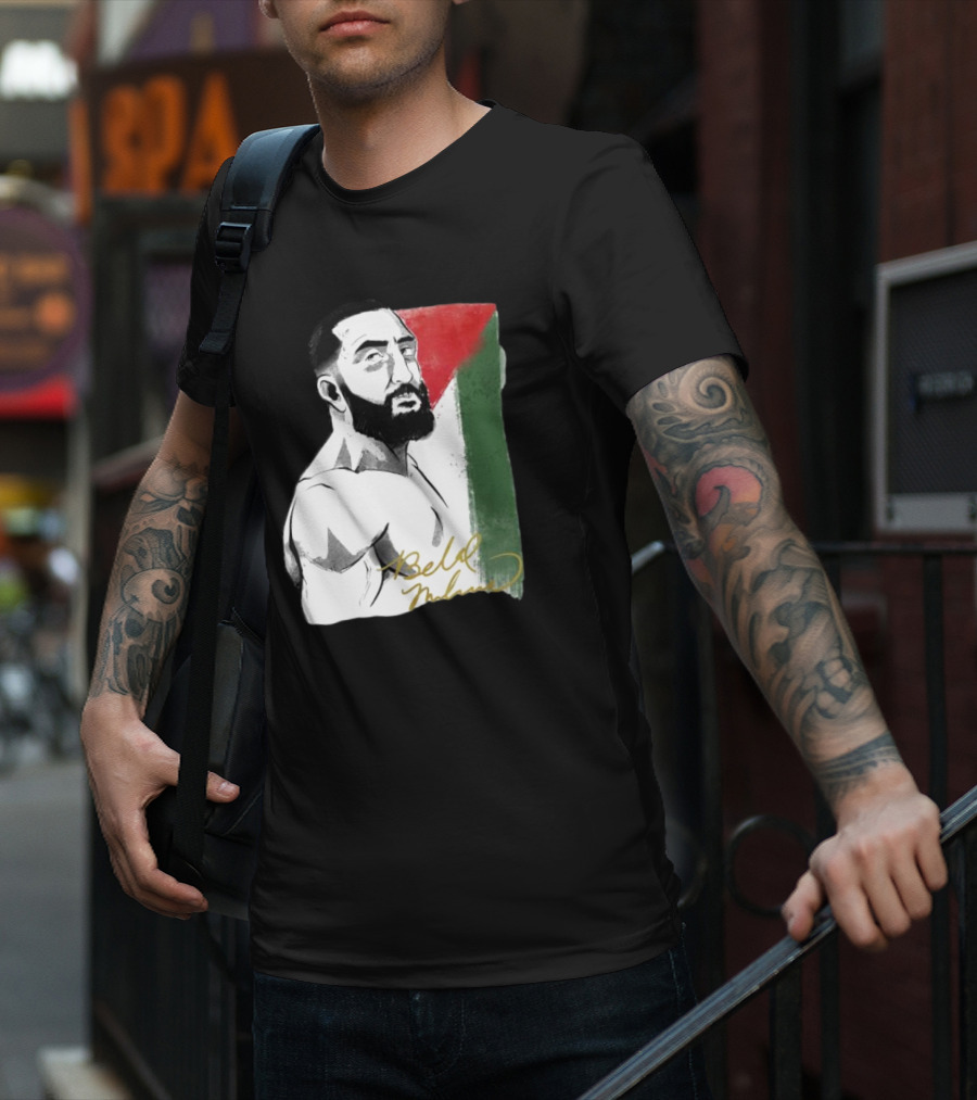 Remember The Name Belal Muhammad Palestinian Flag T-Shirt