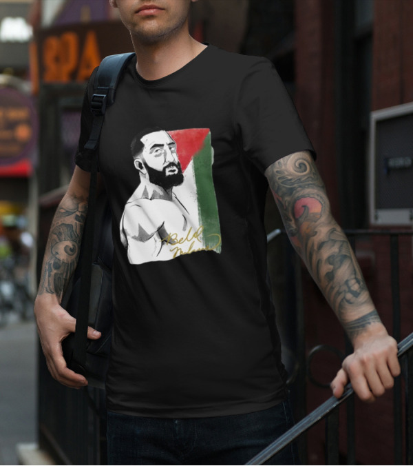 Remember The Name Belal Muhammad Palestinian Flag T-Shirt