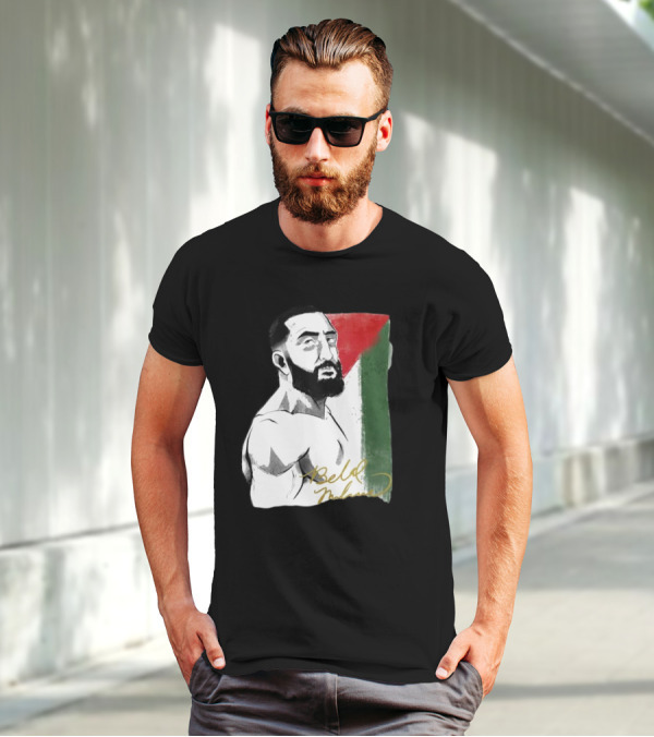 Remember The Name Belal Muhammad Palestinian Flag T-Shirt