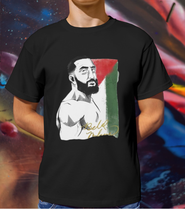 Remember The Name Belal Muhammad Palestinian Flag T-Shirt