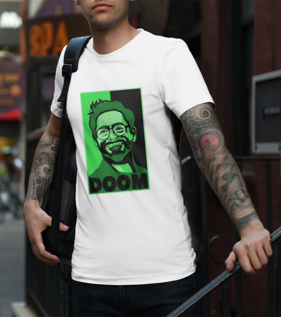 Screencrush Robert Downey Jr Doom T-Shirt