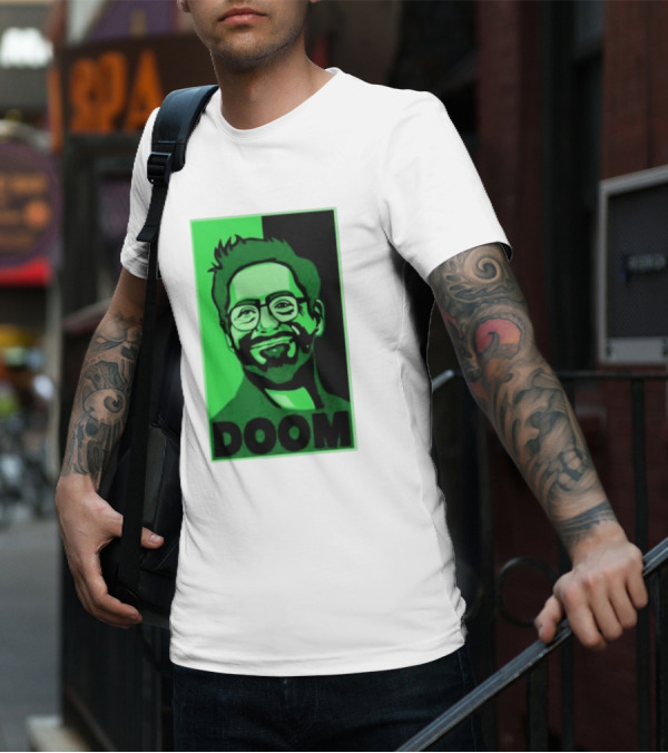 Screencrush Robert Downey Jr Doom T-Shirt