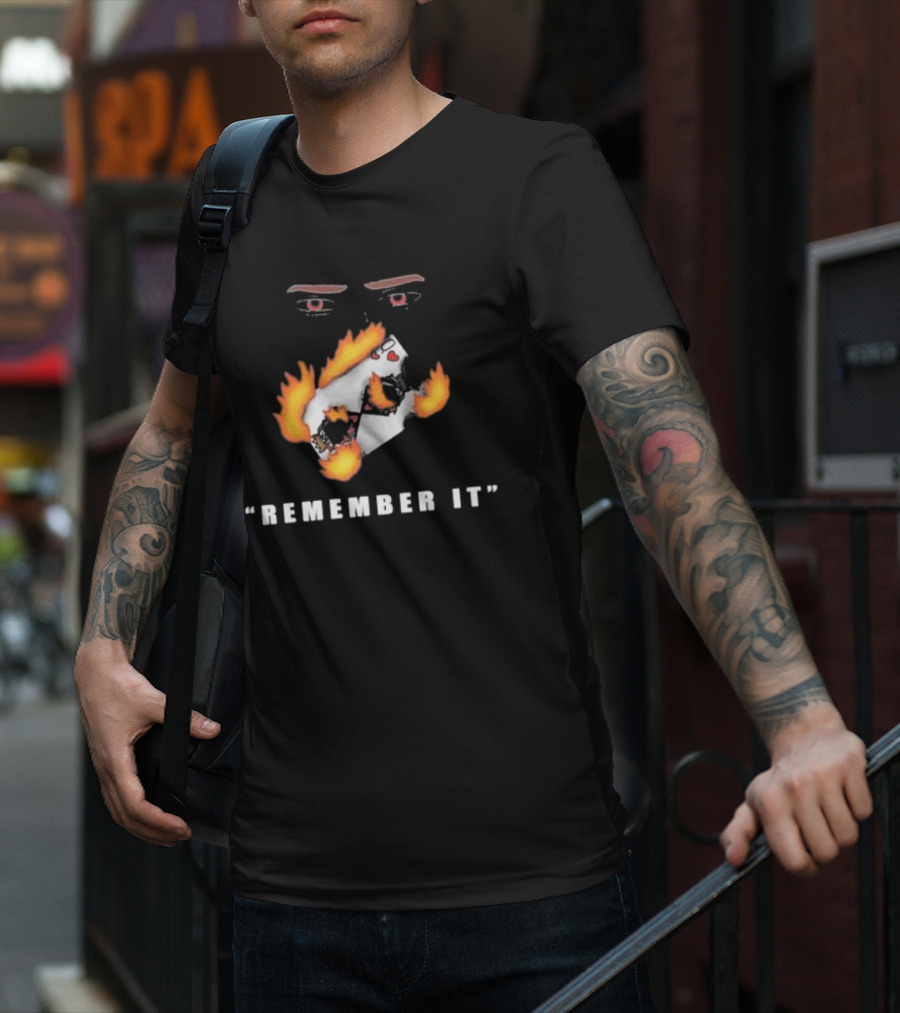 Mon Chere Screen Crush Remember It Playing Cards On Fire Eyes T-Shirt