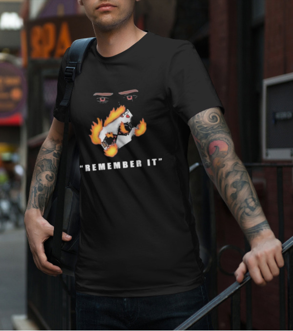 Mon Chere Screen Crush Remember It Playing Cards On Fire Eyes T-Shirt