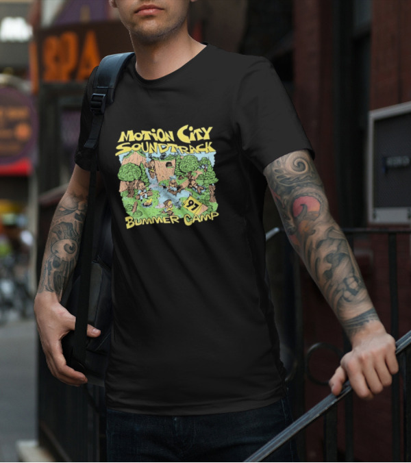 Motion City Soundtrack Bummer Camp 97 Stream Adventure T-Shirt