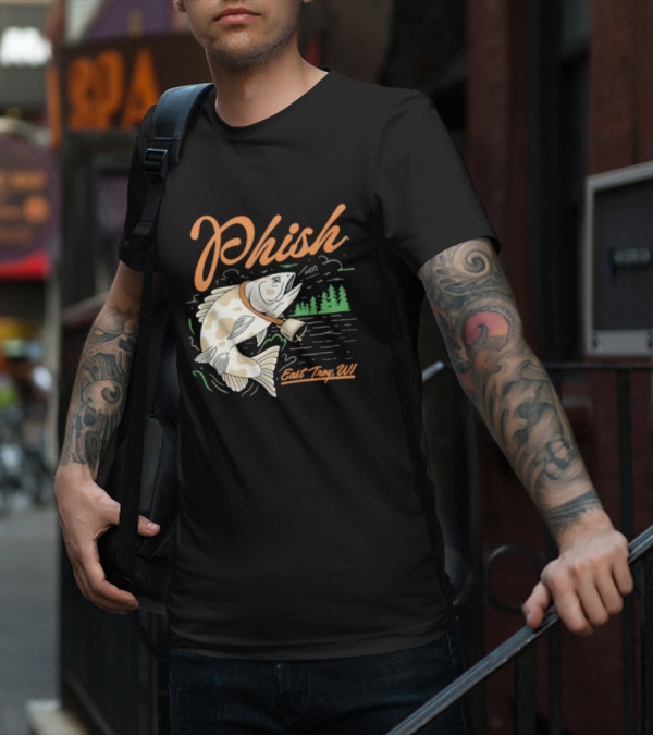 Phish East Troy WI Moo Fish July T-Shirt