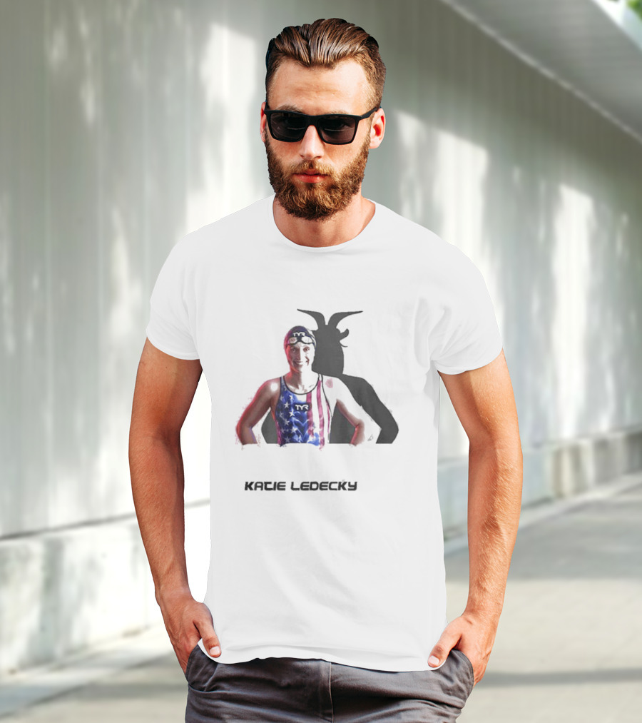 KATIE LEDECKY OLYMPIC GOAT T-Shirt
