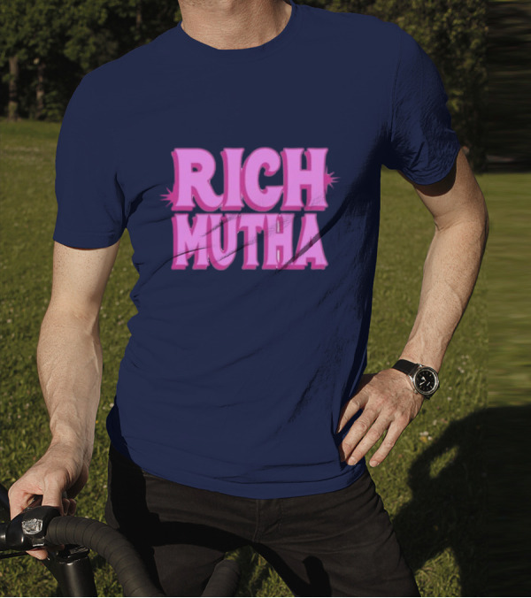 Monaleo Rich Mutha Pink T-Shirt