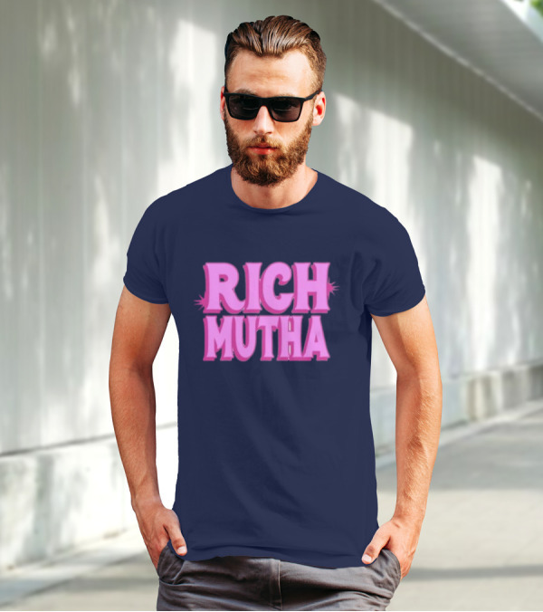 Monaleo Rich Mutha Pink T-Shirt