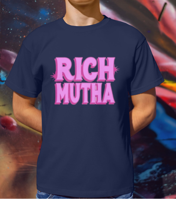 Monaleo Rich Mutha Pink T-Shirt