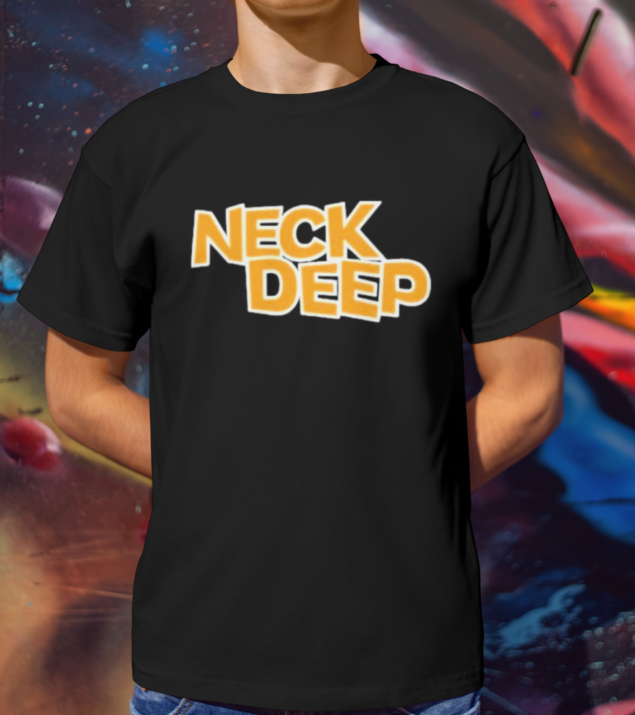 Neck Deep Text T-Shirt