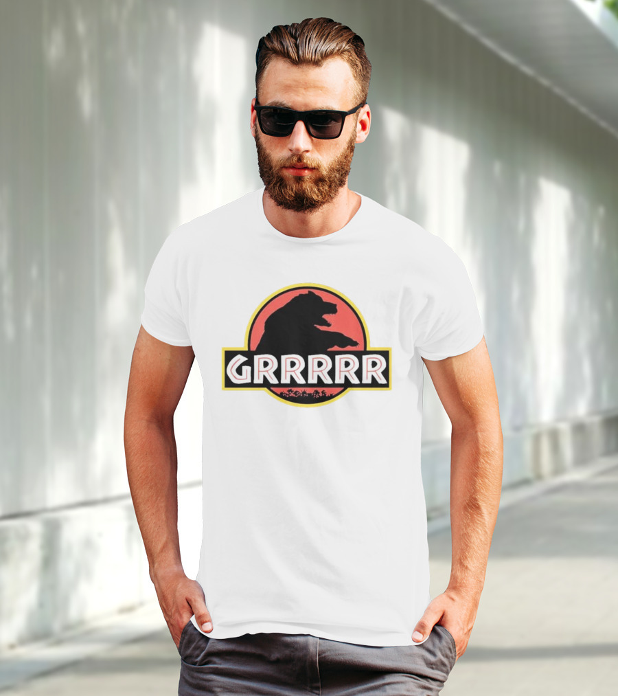 Swish Embassy Jurassic Bear Grrrr T-Shirt