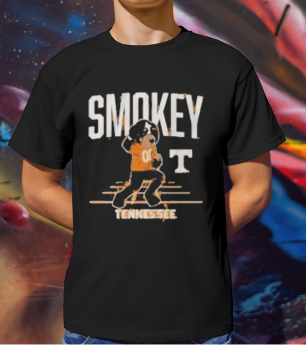 Tennessee Vols Smokey Mascot Football T T-Shirt