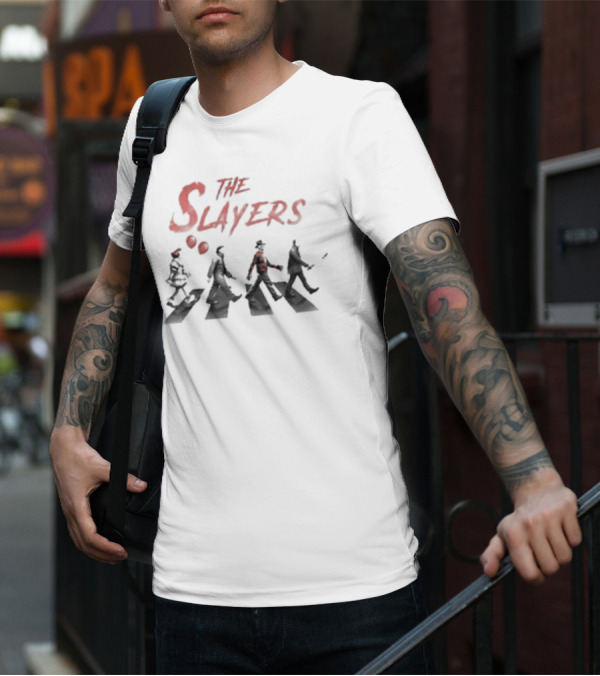 The Slayers Horror Icons Abbey Road Crossover T-Shirt