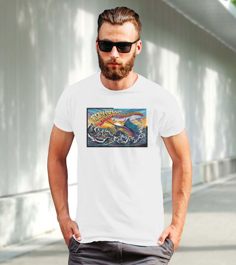 Slightly Stoopid August 9 Riverside Summer Ford Amphitheatre Jacksonville Marlin T-Shirt
