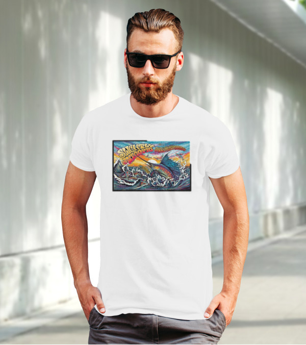 Slightly Stoopid August 9 Riverside Summer Ford Amphitheatre Jacksonville Marlin T-Shirt