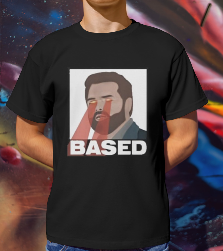 Jd Vance Based Laser Eyes Meme T-Shirt