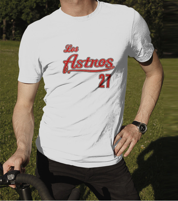 Jose Altuve Los Astros 27 Jersey Giveaway T-Shirt
