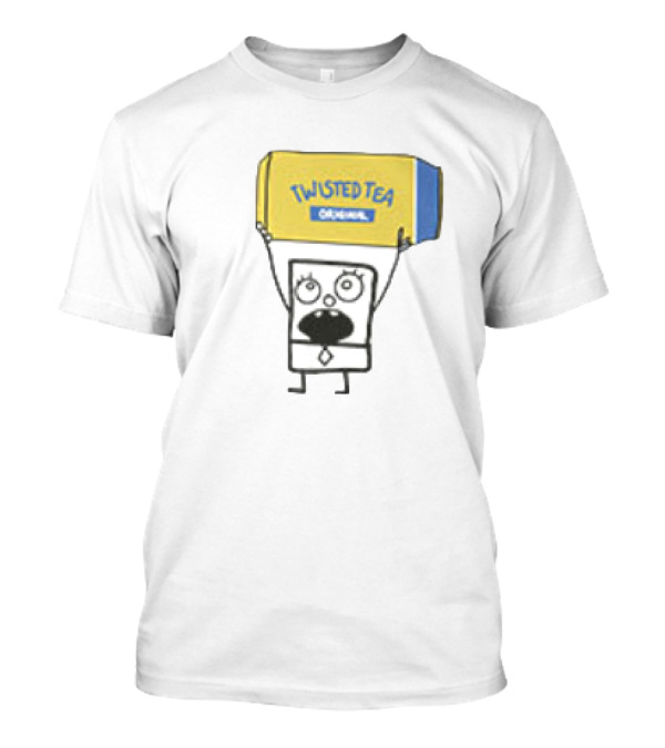 Twisted Tea Original DoodleBob Mashup T-Shirt
