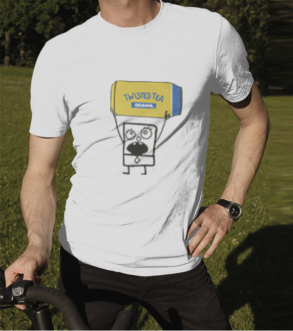 Twisted Tea Original DoodleBob Mashup T-Shirt