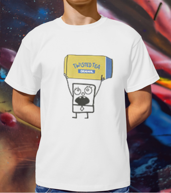 Twisted Tea Original DoodleBob Mashup T-Shirt