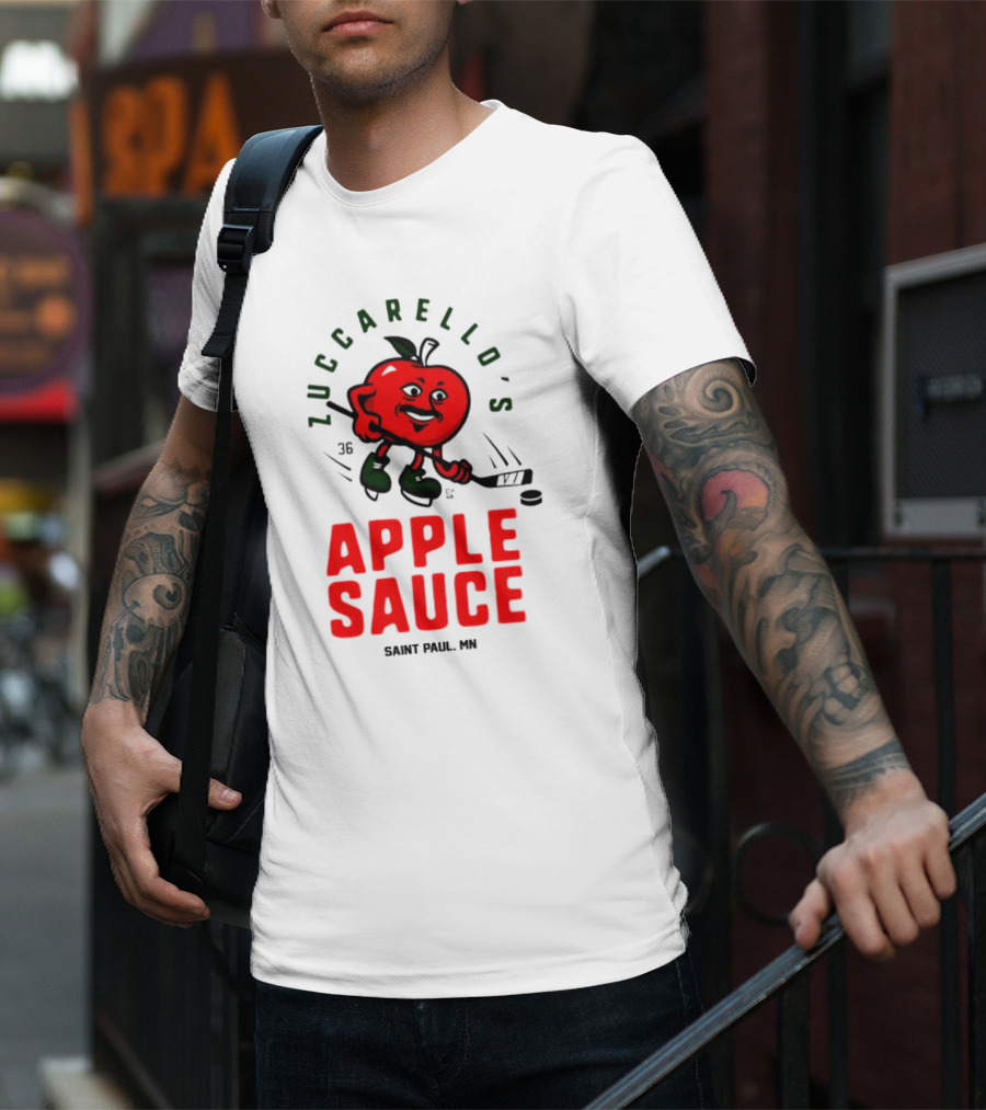 Zuccarello's Applesauce Hockey Saint Paul MN T-Shirt