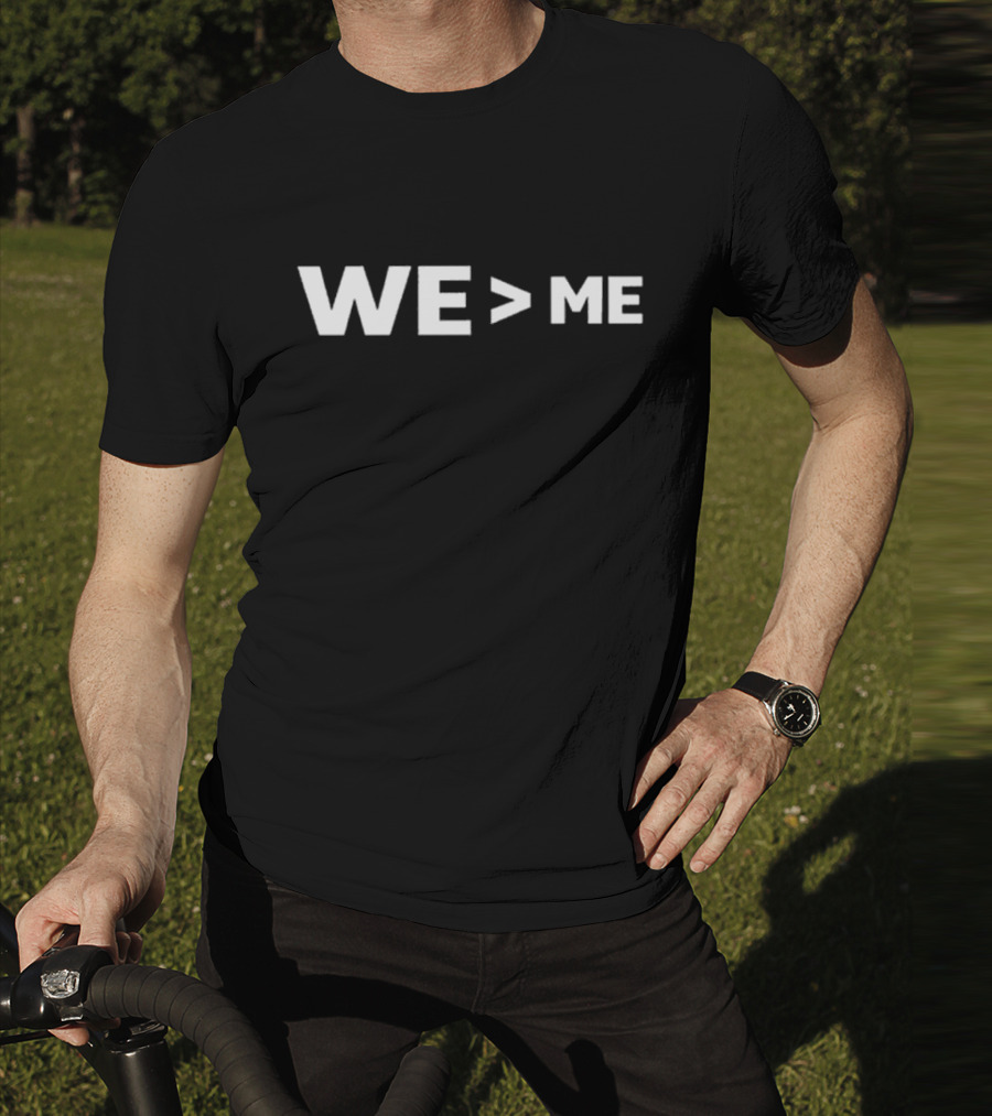 Ny Giants Daniel Jones We > Me Bigger Than Me T-Shirt