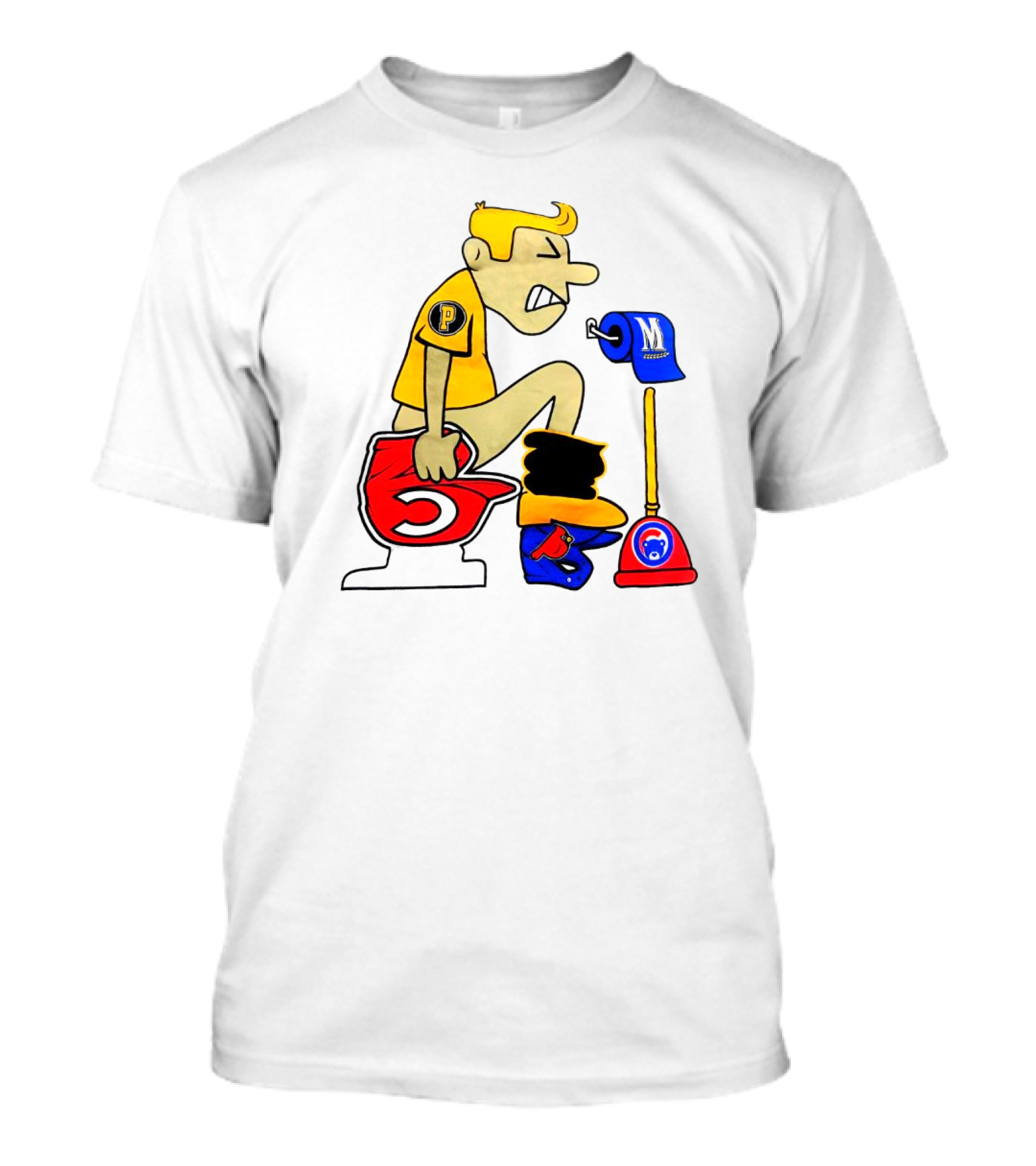 Pittsburgh Penguins Versus Montreal Canadiens Rivalry Humor T-Shirt