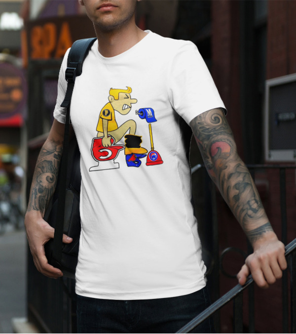 Pittsburgh Penguins Versus Montreal Canadiens Rivalry Humor T-Shirt