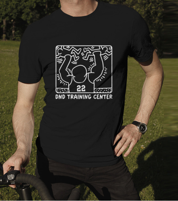 Shopdonotdisturb Dnd Training Center Number 22 Iconic Basketball T-Shirt