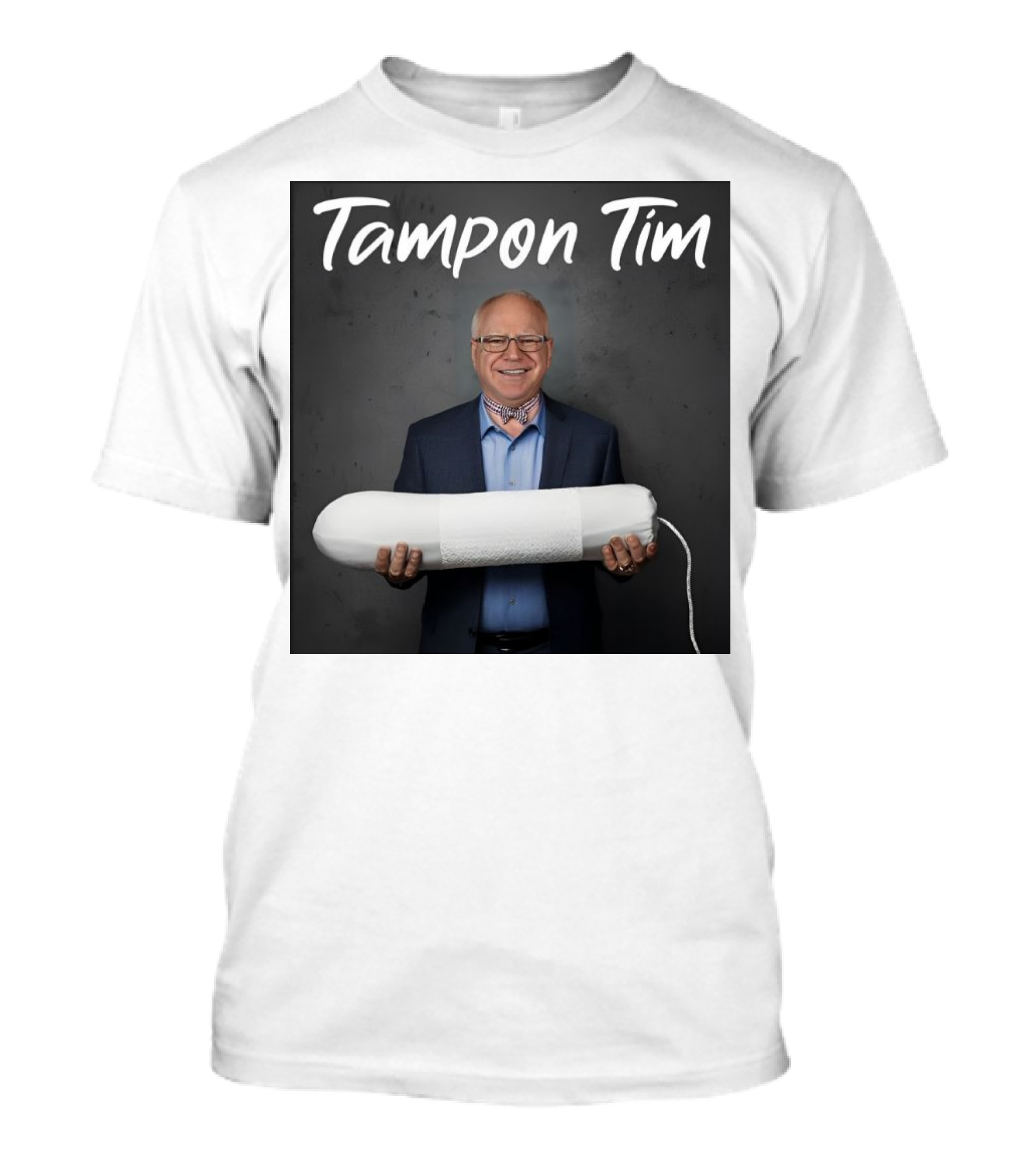 Johnny Midnight Tampon Tim Walz T-Shirt