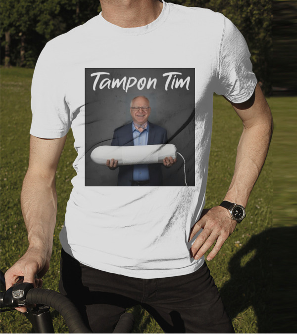 Johnny Midnight Tampon Tim Walz T-Shirt