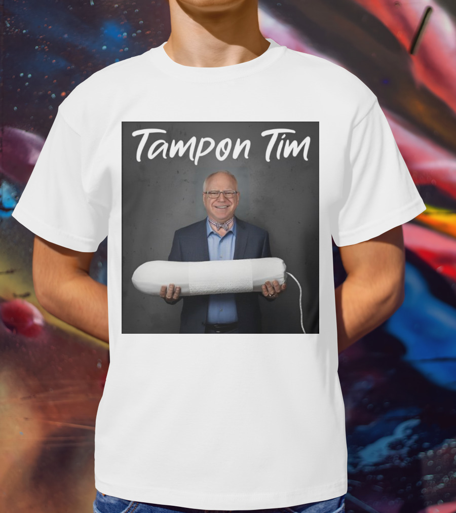 Johnny Midnight Tampon Tim Walz T-Shirt
