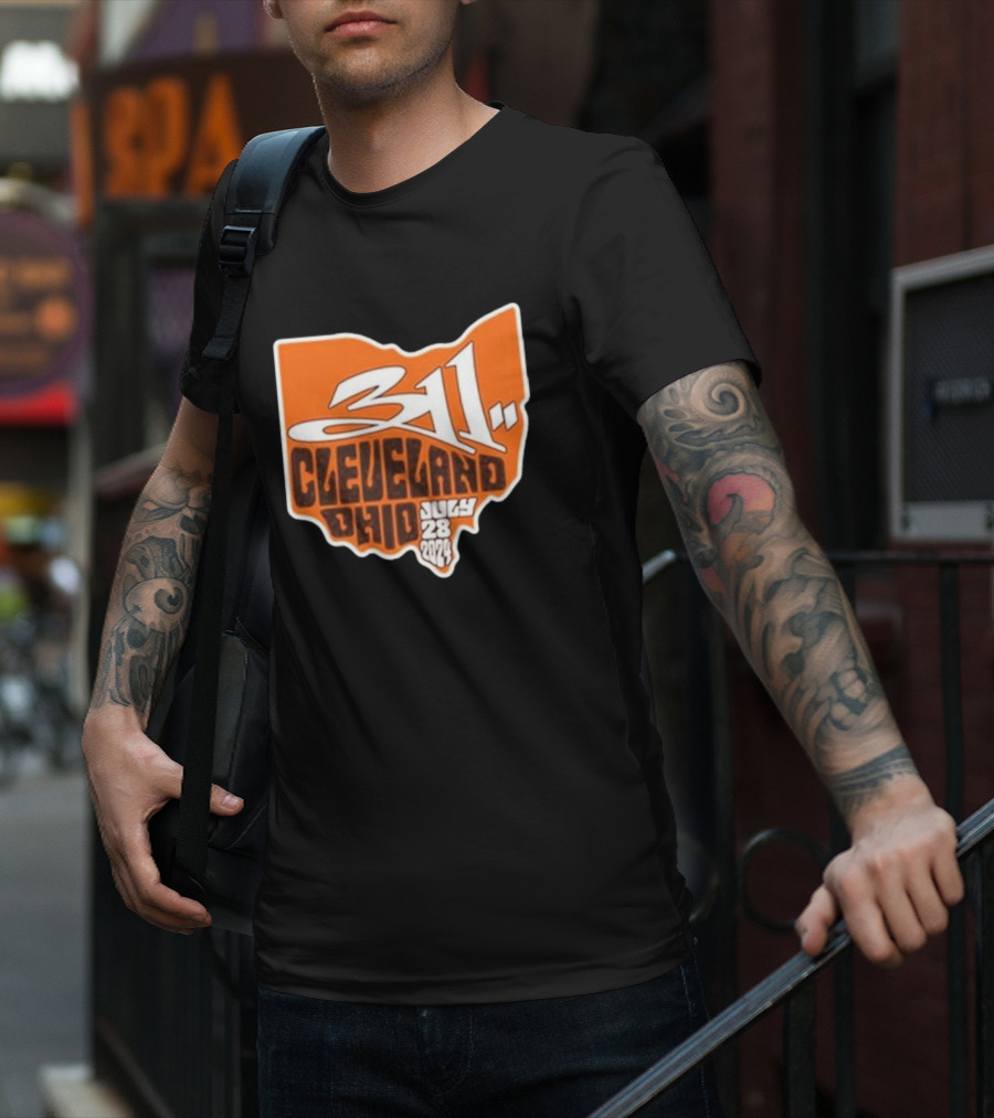 311 Cleveland Ohio July 28 T-Shirt