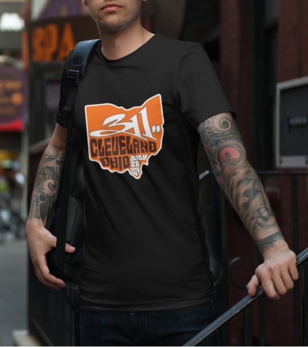311 Cleveland Ohio July 28 T-Shirt