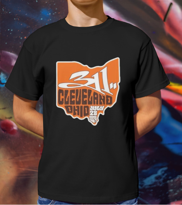 311 Cleveland Ohio July 28 T-Shirt