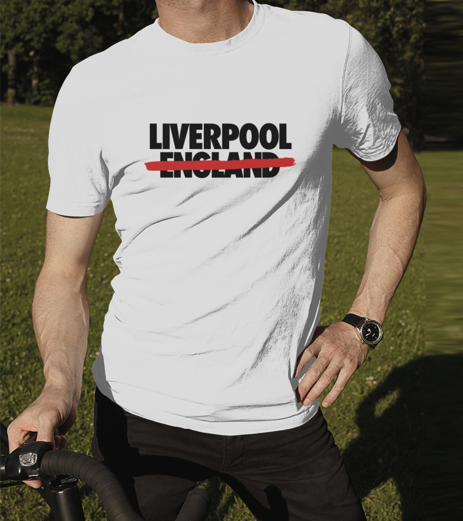 Allezlesrouges Liverpool Crossed Out England T-Shirt